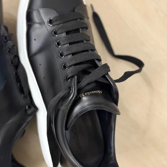 Alexander McQueen Black and White Sneakers